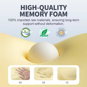 Coussin orthopédique antidérapant en mousse à mémoire de forme, ergonomique pour le soin des plaies, les hémorroïdes et le soulagement de la douleur. Soulagement de la pression, prévention des glissades. - Product Image 6