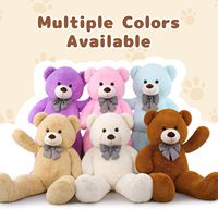 Vente directe d'usine MorisMos, ours en peluche Chucky de 55 pouces, taille réelle, grand et moelleux, pour petite amie, petit ami, fêtes, cadeaux