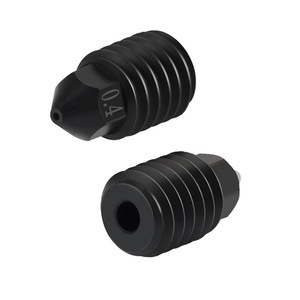 Boquilla Topzhu de latón de 0.4mm para impresoras 3D A1 y A1mini, accesorios - Product Image 1