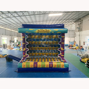 Interesante tablero <span class=keywords><strong>Plinko</strong></span> inflable de PVC producido en fábrica, juego de carnaval, objetivo innovador, tamaño personalizable, Color portátil - Product Image 2