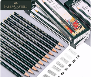 <span class=keywords><strong>Faber</strong></span>-<span class=keywords><strong>Castell</strong></span> <span class=keywords><strong>Castell</strong></span> 9000 <span class=keywords><strong>matite</strong></span> da disegno con capacità 175mm 2H confezioni sfuse realizzate in porcellana Set monocolore per pittura su tela - Product Image 2