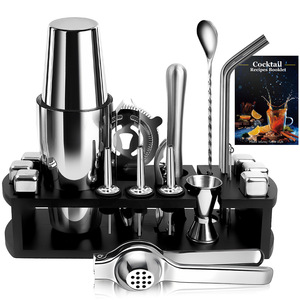 Juego de coctelera Boston de acero inoxidable personalizado, Kit de herramientas de camarero <span class=keywords><strong>para</strong></span> mezclar bebidas, <span class=keywords><strong>accesorios</strong></span> de barra - Product Image 2