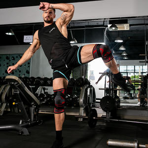 <span class=keywords><strong>Nueva</strong></span> banda de presión de punto deportes rodilleras bádminton correr Fitness rodilleras montañismo al aire libre rodilleras - Product Image 3