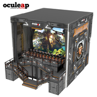 Théâtre dôme 9D Dragon Rider, simulateur de montagnes russes VR 21 places, simulateur de vol en réalité virtuelle, cinéma dôme volant 12D intérieur