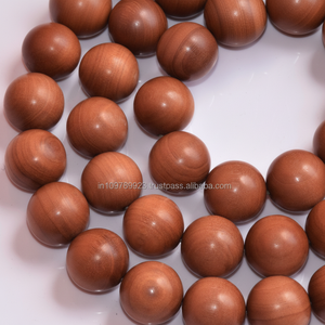 Perles bouddhistes japa mala/artisanat en bois de santal/perles finies en bois de santal - Product Image 1