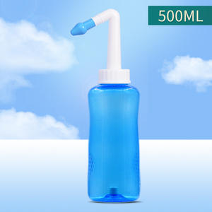 ขวดล้างจมูก 300 มล. นีติพอต ขวดล้างไซนัส น้ำยาทำความสะอาดจมูก สำหรับผู้ใหญ่และเด็ก ปลอดสาร BPA - ดูแลจมูก โรคจมูกอักเสบ - Product Image 3
