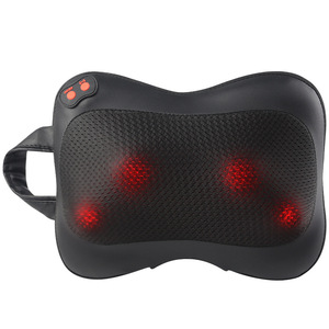 Massage Pillow Heated Electric Kneading Neck Shoulder Waist Massager With Timing Function For Back And Lumbar Relief - Product Image 1