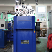 Machine automatique de fabrication de ressorts de compression à haute précision, mini CNC à 2 axes, pour le diamètre du fil. 0,4-1,2 mm