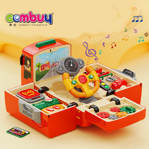 Volantes de sonido de iluminación eléctrica de deformación educativa temprana juguetes de autobús escolar para bebés - Product Image 5