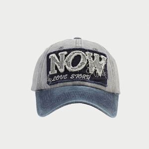 หมวกเบสบอลผ้าฝ้ายปักลายโลโก้ ปีกโค้งนุ่ม สีสันสดใสสำหรับฤดูร้อน  แฟชั่นผู้ชาย  หมวกกันแดด  หมวกกีฬาแบบซักได้ - Product Image 6