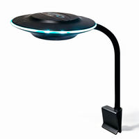 Lampe LED pour aquarium à spectre complet 5W RGBW, flexible et dimmable, type UFO à clipser, pour chambre et bureau