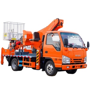 Camión Elevador Aéreo ISUZU Nuevo de 23m a 36m con Plataforma Hidráulica Sobredimensionada, Camión Elevador Aéreo con Motor Diésel - Product Image 5