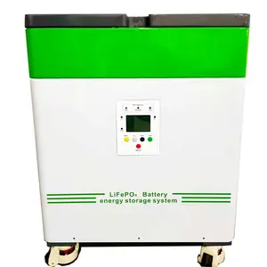 Sistema Solar Inversor de almacenamiento de energía para el hogar Células de batería híbridas LifePo4 NK 01/02 5Kwh y 10Kwh