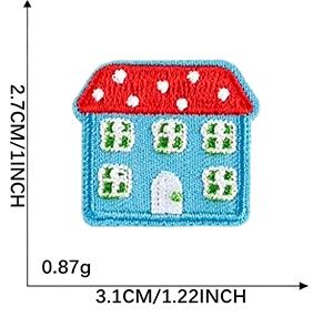 Parches de Fieltro Autoadhesivos de Poliéster con Bordado de Animales de Dibujos Animados, para Decoración de Ropa y Bolsos, Hechos en China - Product Image 2