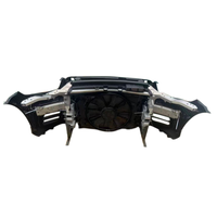 Bumper Plastik Lengkap dengan Kit Radiator untuk Mercedes-Benz GLC Cocok untuk GLC63 253 AMG-Pemasangan Bolt-On Universal