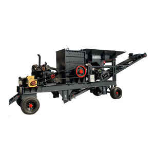 Broyeur à marteaux de type boîte <span class=keywords><strong>mobile</strong></span> monté sur camion 30-200TPH pour pierres usagées et écran de minerai-Type de produit Machines de fabrication de sable - Product Image 3