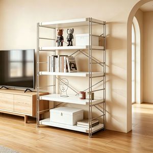 Étagère de rangement multi-niveaux de style japonais, 3 niveaux, durable, pour l'organisation de la maison et du salon - Product Image 1