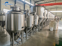 Fermentador Cónico Tonsen 2BBL para Elaboración Casera de Cerveza, Tanque de Acero Inoxidable con Certificación CE, Voltaje y Dimensiones Personalizables