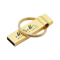 Flashdisk Mini Logam Perak Cermin 16Gb 32Gb 128Gb Memoria Usb Logo Kustom Memory Stick Cle bluetooth Usb Flash Drive