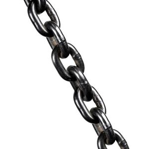 Cadena de Acero Galvanizado G80 Negra Soldada para Transportadores, Cadena de Eslabones Cortos G80 para Minería, Cadena de Elevación de Carga, Cadena de Acero Soldada de Alta Resistencia - Product Image 1