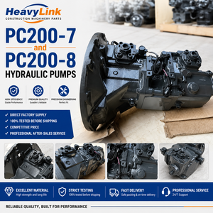 Pompes hydrauliques PC200-7 et PC200-8, haute efficacité, qualité supérieure, ingénierie de précision, directement de l'usine - Product Image 2