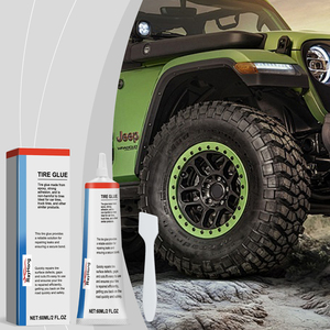 Kit riparazione pneumatici Rayhong con colla di riparazione morbida e toppa di tenuta per pneumatici per la riparazione di crepe e graffi sul lato pneumatici auto - Product Image 2