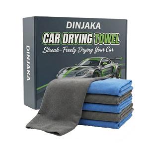 Serviette de décapage de cire pour voiture en microfibre tissée perlée CX004 40x40CM 300GSM, chiffon de revêtement pour detailing automobile - Product Image 1