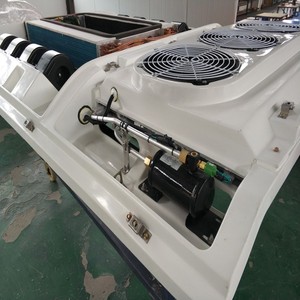 เครื่องปรับอากาศบนหลังคาสำหรับรถบัสหลังคาสองชั้น รุ่น 61416BTU ระบบสองยูนิต สำหรับรถโค้ชแบบมีที่นอนหรูหรา 16F1 - Product Image 1