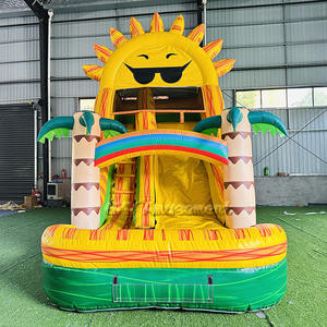 Tobogán Acuático Inflable de PVC para Piscina, Fácil de Alquilar, para Negocios, en Venta - Product Image 2