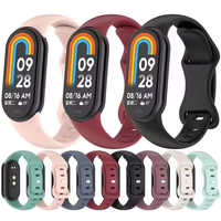 2025 nouveau bracelet en Silicone pour Xiaomi Band 9 8 Bracelet de remplacement Sport pour Xiaomi Smart Band 9 accessoires de bracelet de montre