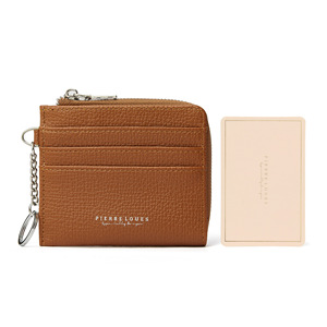 กระเป๋าใส่บัตรขนาดเล็ก Pierre Loues 3 สีพื้น พร้อมพวงกุญแจ สำหรับใช้ในชีวิตประจำวัน - Product Image 4
