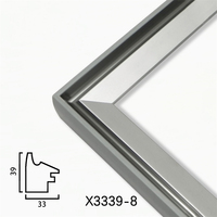 Moldura para Cuadros Oudu X3339 con Textura de Granito, Ecológica, Moderna y Minimalista, Perfil de Poliestireno Expandido (EPS) de Alta Gama