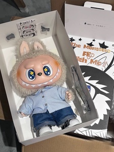 Authentique POPMART LABUBU Monsters Vinyl Plush Doll 40cm Flip with Me Cutie Adorable Cadeau de Collection pour Enfants, Adolescents et Grands Fans de Jouets - Product Image 5