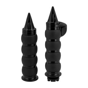 Piezas de Motocicleta, Puños de Goma Puntiagudos para Motocicleta, Manillares Universales, Aptos para Modificaciones de Manillares Harley Honda de 25 mm - Product Image 4