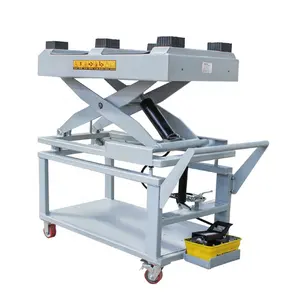 Heavy-Duty thủy lực nâng Scissor Jack sửa chữa xe Jack khí nén mô hình xe nâng