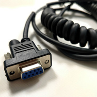Cable USB RS232 de resorte retráctil de 3m de longitud para Honeywell HHP 1900G 1900GSR 1300G 1200G 1202G 1250G MS7580 1450G RS232 Cable