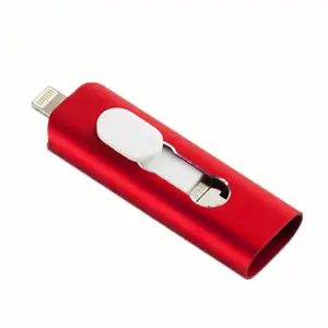 Yüksek hızlı Otg mikro yıldırım Usb Flash sürücü iPhone Usb 3.0 bellek sopa IOS için 128Gb