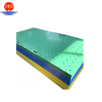 Anpassbare Kunststoff HDPE UHMWPE Sicherheits baustelle Bodenschutz matten Verbund material Bodenschutz platte