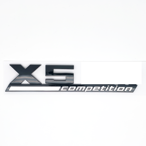 Emblema Lateral Pequeño Negro de Plástico ABS con Logotipo de Coche M Thunder Edition, Aplicable a X1M/X3M/X5M/X6M1/M2-M6-M7 - Product Image 3