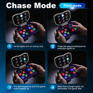 Machine de jeu de danse électronique légère rapide pour <span class=keywords><strong>Pop</strong></span> Push pour l'entraînement de réaction rapide enfants éducatifs Fidget jouets cadeau Id - Product Image 6