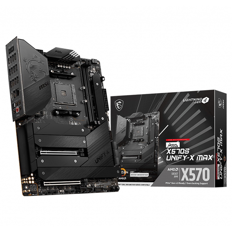 MSI MEG X570S UNIFY-X MAX Motherboard AMD Ryzen Support