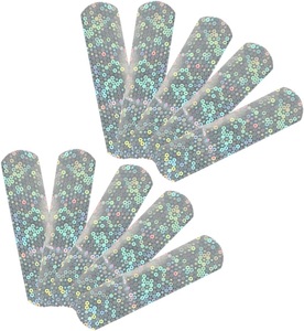 ผ้าพันแผลกาวกลิตเตอร์แบบปลอดเชื้อ บรรจุแยกชิ้น ระบายอากาศได้ สำหรับปฐมพยาบาลวัยรุ่น ดูแลบาดแผลสำหรับเด็กชายและเด็กหญิง - Product Image 5