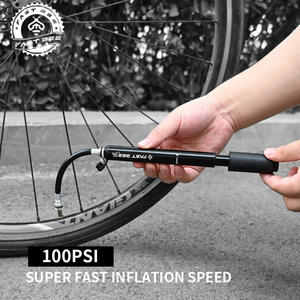 Snelle Bee Draagbare Mini Fiets Pomp Schrader Presta Ventiel Mtb Racefiets Band Inflator Hand Luchtbal Naaldslangpomp Fietsen - Product Image 3