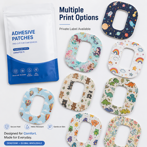 <span class=keywords><strong>Parches</strong></span> de Sensor CGM Omnipod 5 Personalizados, Sin Látex, con Impresión Personalizada, Adhesivos de Dibujos Animados para Niños, Marca Privada OEM - Product Image 5