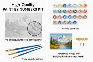 Decoración de Pared de Retratos Europeos Modernos al por Mayor, Pintura por Números para Pintar uno Mismo, Pintura al Óleo para Niños y Adultos, Decoración del Hogar - Product Image 5