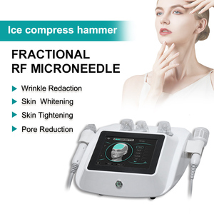 Appareil professionnel portatif à glace pour le visage, traitement de la peau, élimination des vergetures, et amincissement cutané avec <span class=keywords><strong>aiguilles</strong></span> dorées - Product Image 2