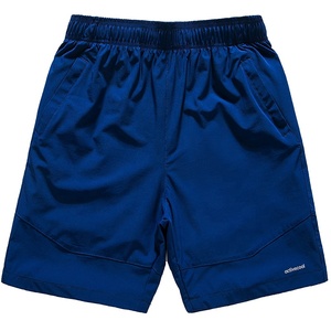 Quality Plain Color Nylon Stretchy <strong>Knee</strong> <strong>Length</strong> Active Sports <strong>Men</strong> <strong>Shorts</strong> Zipper Pockets Casual Wear Gym <strong>Shorts</strong> - Product Image 4