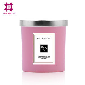 La bougie en verre argentée de haute performance cogne les pots forts de bougie de longévité pour l'occasion de Noël - Product Image 2