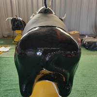 Taureau mécanique gonflable de haute qualité pour machine d'équitation, installation facile, utilisation en extérieur