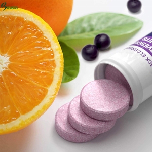 Comprimés effervescents de vitamine C de santé de supplément d'étiquette personnalisée - Product Image 2